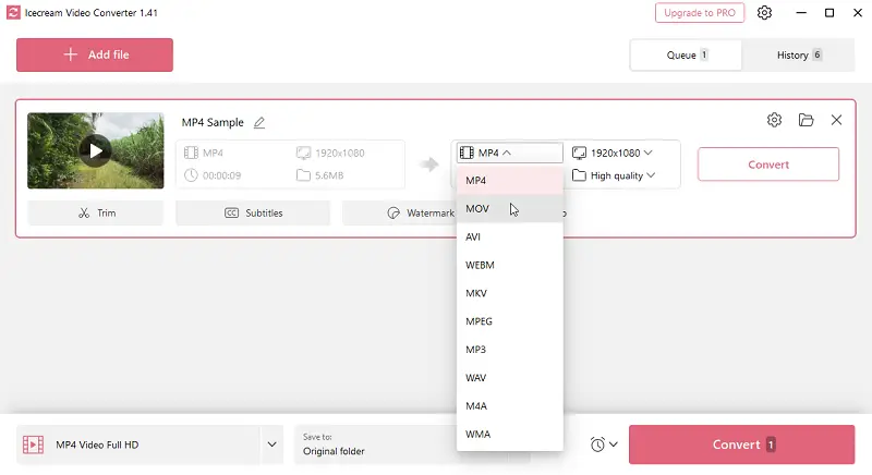 Icecream Video Converter 2